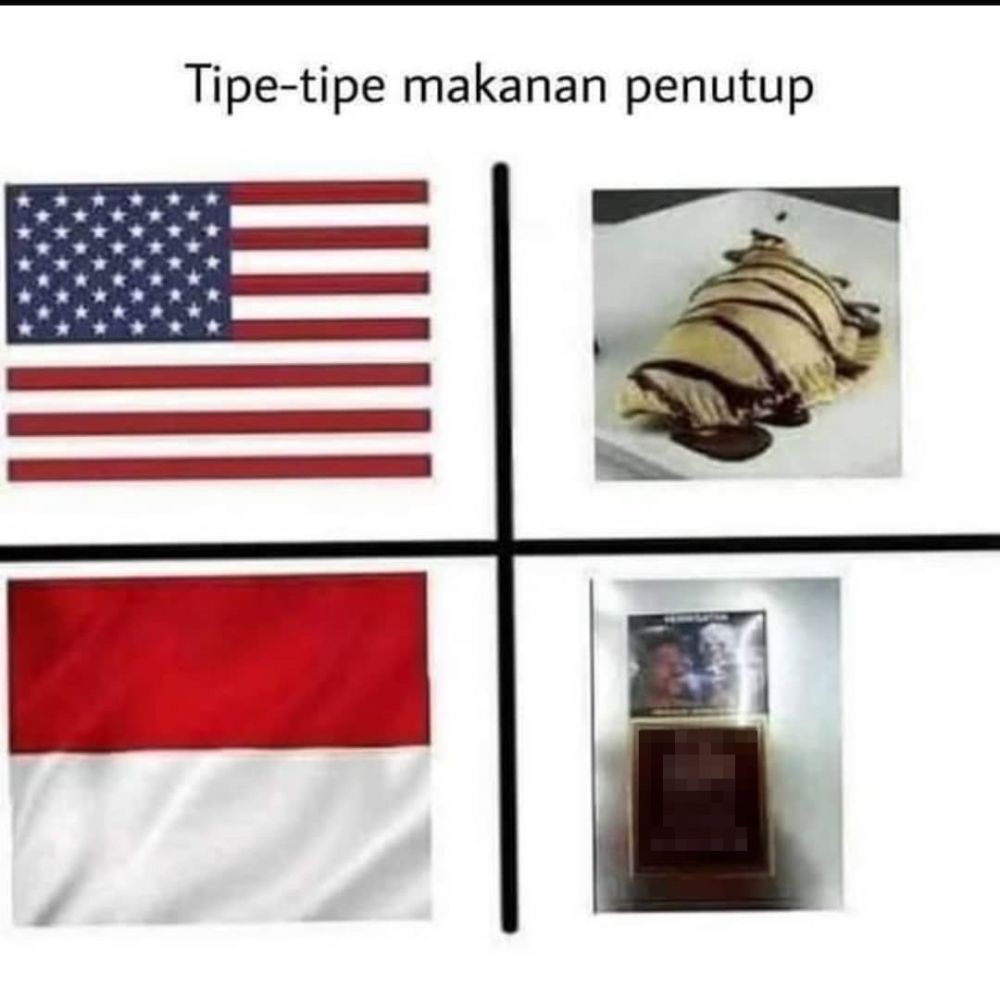 Makanan Penutup Indonesia VS Luar Negeri